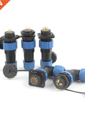 SP20 IP68 Waterproof Elbow /Straight plug socket Male Female