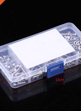 340Pcs Hex Screws Bolts Nut Set M3 Cap Head Fastener Kit wit