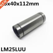 type 25x40x112mm 25mm 2pcs ball long linear bearing LM25LUU