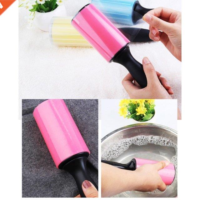 Reusable Washable Lint Roller Sticky Dust Wiper Pet Hair Rem