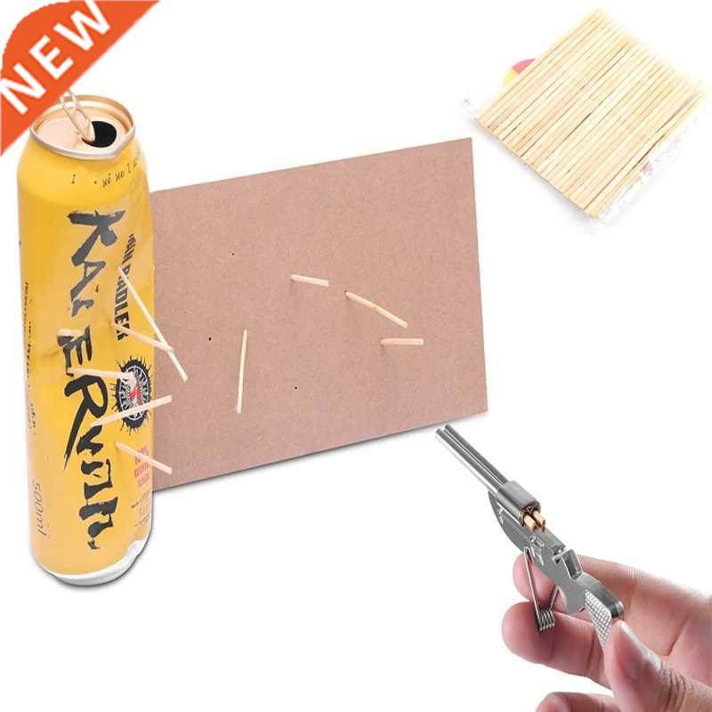 mini toothpick launcher toy funny hunting shooting toys fun