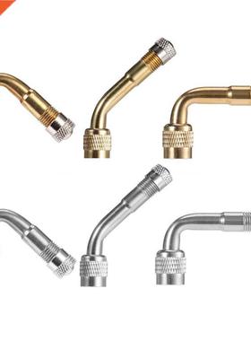 45/90/135 Degree Angle Brass Bike Air Tyre Valve Extender B