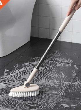 bathroom long handle brush tile floor cleaning broom mop