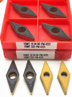 10Pcs VMT160408 PM 4225 CNC turning tools Caride alloy in