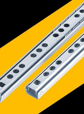 2Pcs 8-16 Ball Bearng Drawer Sldes Furnture Slde Steel