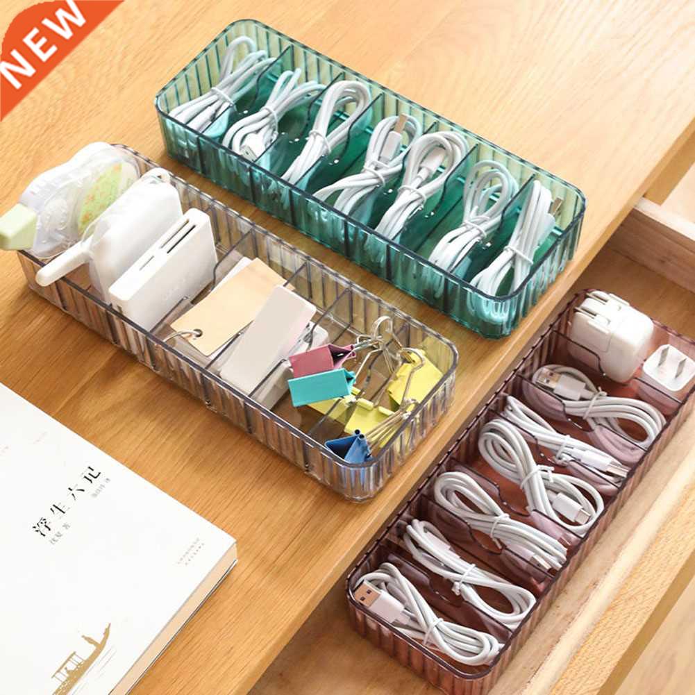 Transparent Plastic Cable Management Box Dust Box Power Cord