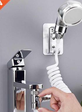 Bathroom Wash Face Basin Water Tap External Shower Head Flex