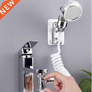 Bathroom Wash Face Basin Water Tap External Shower Head Flex