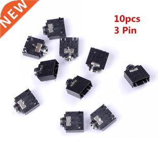 Jack Conne Pin Female 3.5mm Mount PCB Socket Stereo Pcs