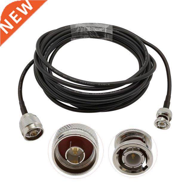 BNC Male to N Type Male RG58 RF Coaxial Connector Jumper Cab