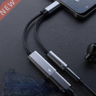 Headphone Jack Charge USB Type Adapter .5mm