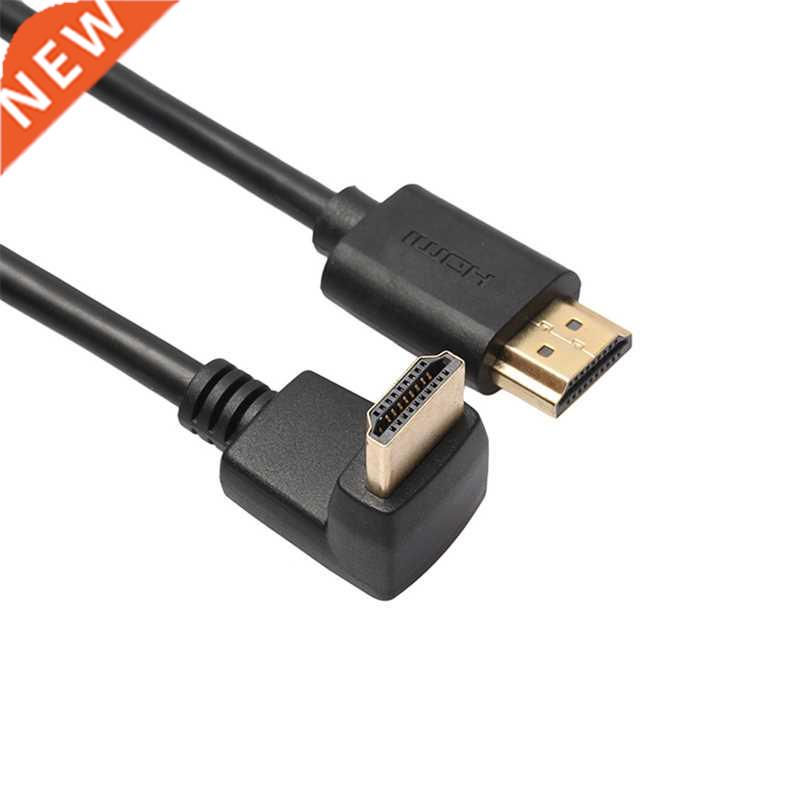 1.8m 90 Degree Angle HDMI To HDMI Cable 5m 1.5m 2m 3m HDMI 2