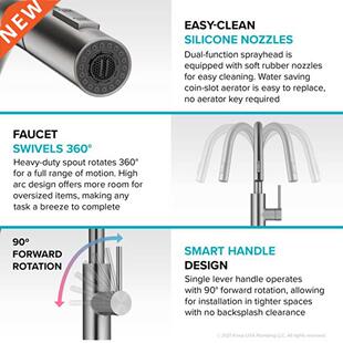 Newly Arrived Pull Out Kitchen Faucet Gold/Chrome/nickel/ Si