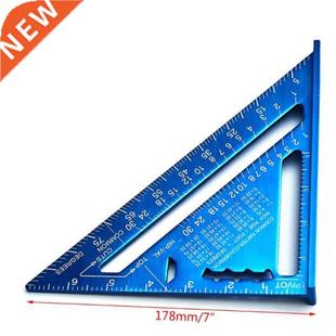 inch Aluminum Alloy Angle Woodwork Measuring Ruler