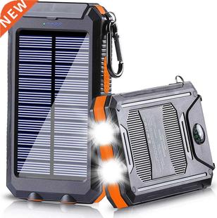 Portable 20000mAh Waterproof Solar Camping Power Equipment