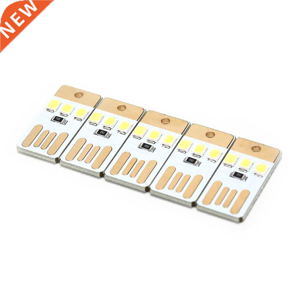 One / 5pcs 0.2W USB LED Bulb Book Light For Laptop PC Powerb