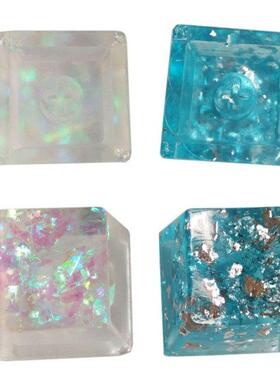 1 PC Handmade Customized OEM R4 Profile Resin Keycap Keyboar