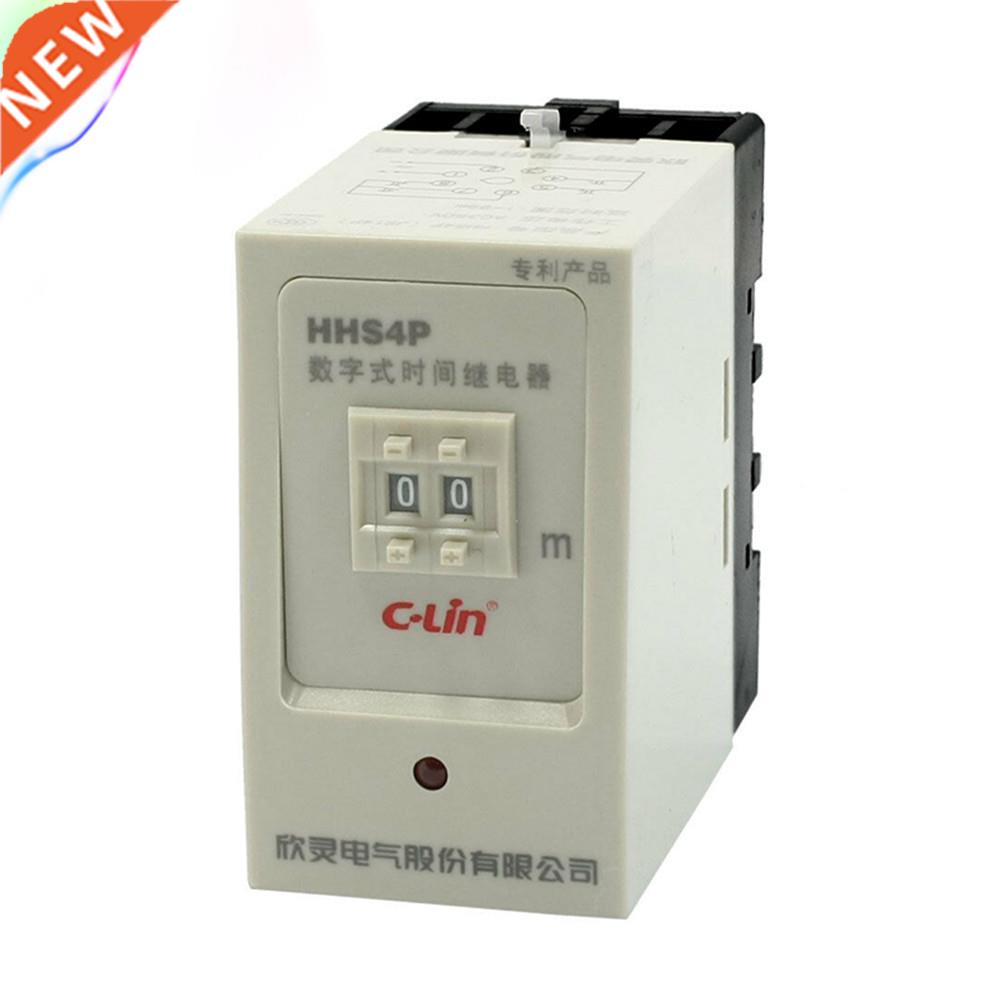 Digital Time Relay Delay Timer Telay Relay JS14P DC24V AC220 基础建材 人造大理石 原图主图