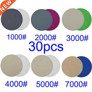Silicon Inch Carbide Hook&Loop Sandin 30pcs Waterproof
