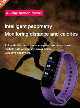 Hot Smart band watch Pedometers Bracelet Wristband Watch Bl