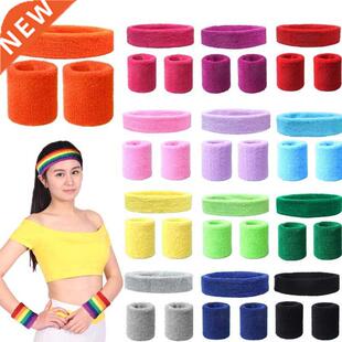 Sports Wristband Yoga Gym Stretch Headband Hair Band Brace W