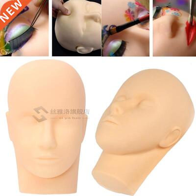 Massage Mannequin Head Flat Eye Facial Eyelash Eyelash Exten