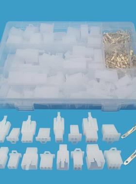 380Pcs 2.8mm Auto Terminal Wire Connector 2/3/4/6 Pin Termin