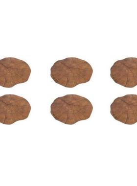 6 Pcs Placemats,Washable PVC Non-Slp Heat Resstant Table P