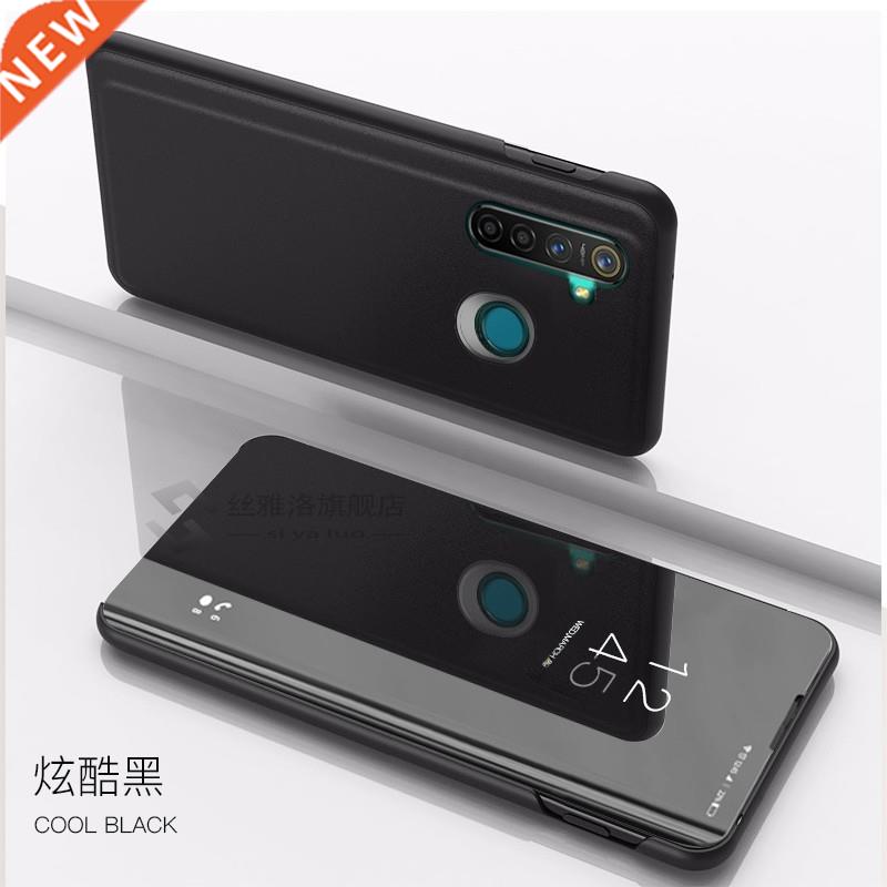 Smart Mirror View Flip Phone Case OPPO Realme 3 5 6 Pro XT