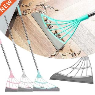 Rubber Broom Hand Push Sweeper Magic Broom Floor Wiper Squee