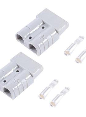 20Pcs For Anderson Plug Connector 50A 600V 6AWG Silver Plate