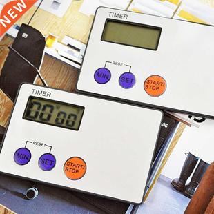 (Credit Card Size) Pocket Timer Study Egg Kitchen Cooki