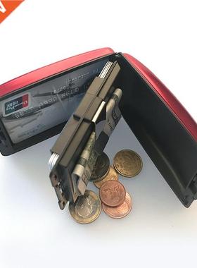 coin purses Men's Wallet Rigid Aluminum Credit Card Case Ant
