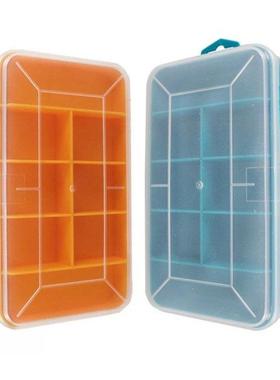 13 Grids Portable Transparent Screws Storage Box Double-Side