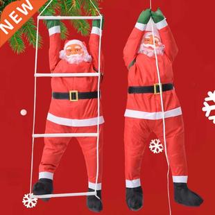 Rope Climbing Santa Christmas Hanging Ladder Claus Pendant