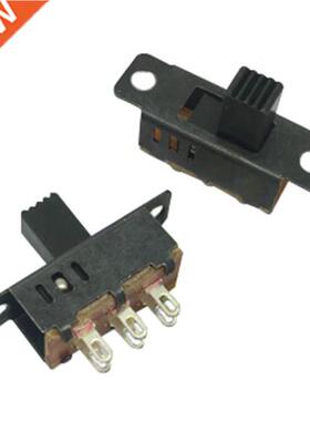 10Pcs Knob 6 Pin  Position DPDT Panel Slide Switch 0.5A 50V