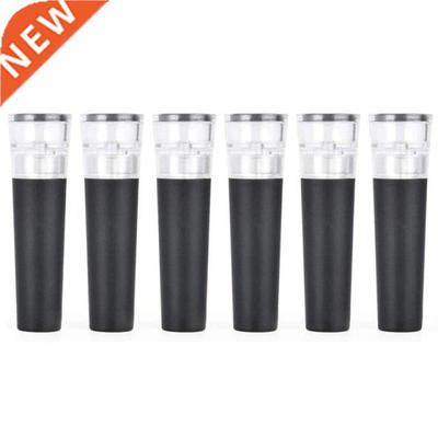 Wine Bottle Stoppers 6 PACK Reusable Wine Bottle Stopper Vac