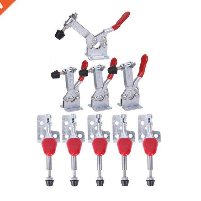 4Pcs Hand Tool Toggle Clamp 201B Antslp Red Horzontal Cla