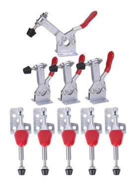 4Pcs Hand Tool Toggle Clamp 201B Antslp Red Horzontal Cla