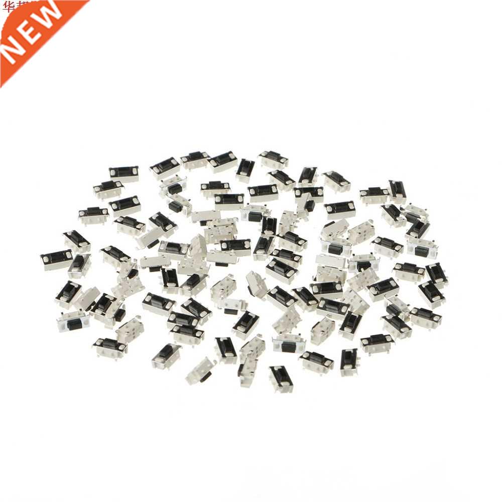100 Pcs Tact Micro Touch Switch Momentary Push Button 3x6x3.
