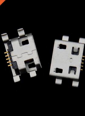 20pcs Micro USB Connector 5pin heavy plate B type Female Jac