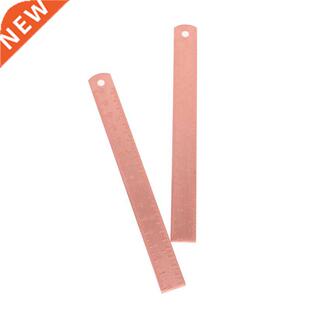 Brass Straight Ruler For School Office Stationery Metal Pain