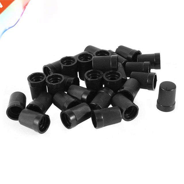 30 Pcs 14mm x 10mm 6mm Round Shaft Dia. Stereo Audio Rotary