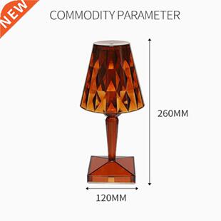 Touch Sensor Diamond Table Lamp Acrylic Decoration Light For