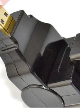180 Degree Rotation 90 angle Micro D HDMI Male to HDMI Male