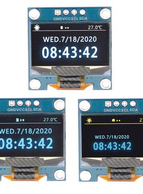 4 Pin 0.96 OLED IIC I2C SSD1315 0.96 inch OLED Module 128X6