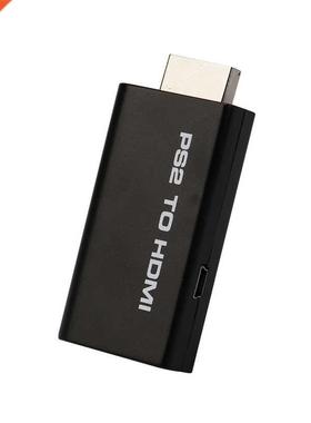 PS2 To HDMI Audio Video AV Adapter Converter w/3.5mm Output