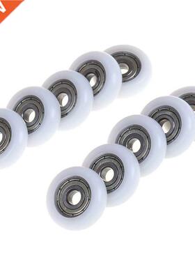 2/5/10pieces Diameter 2m Sliding Shower Roller Wheel Plast