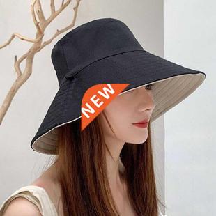 Bucket Hat Fisherman Foldable For sided Sun Women Double