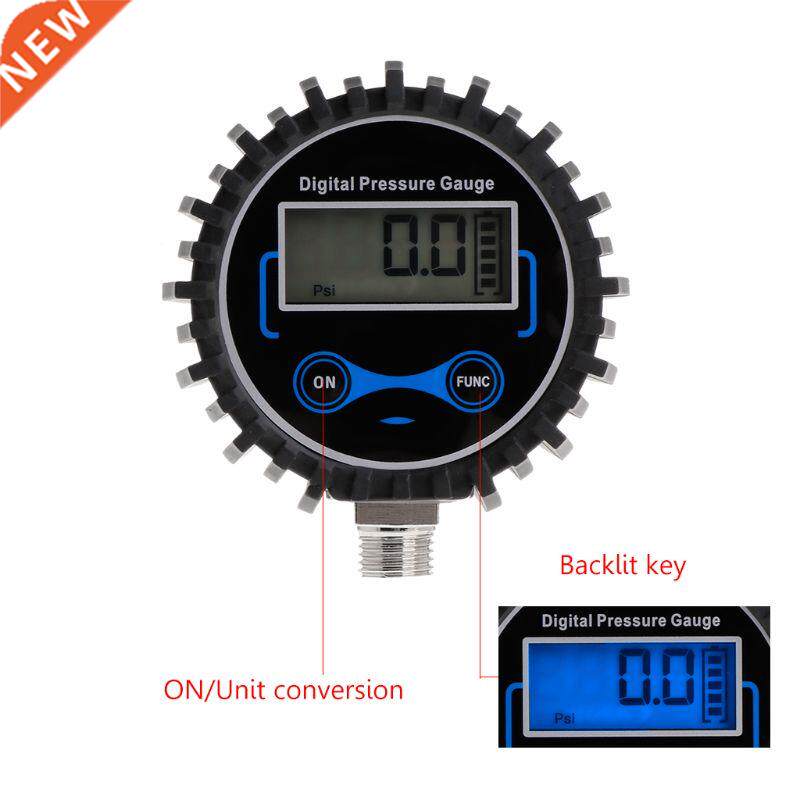 Digital Tire Pressure Gauge Air PSI Meter Car Motorcycle Tyr